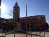Piazza Palazzo, sullo sfondo il palazzo comunale Regina Margherita e la torre civica Aprile 2014