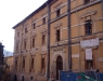 Università dell\'Aquila Palazzo Carli  (facoltà di lettere) in centro storico in Via Cascina dopo il terremoto Aprile 2014