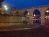 Gli archi dell'acquedotto medievale di Sulmona dove transitò il pullman che causò la morte dei quattro ragazzi aquilani