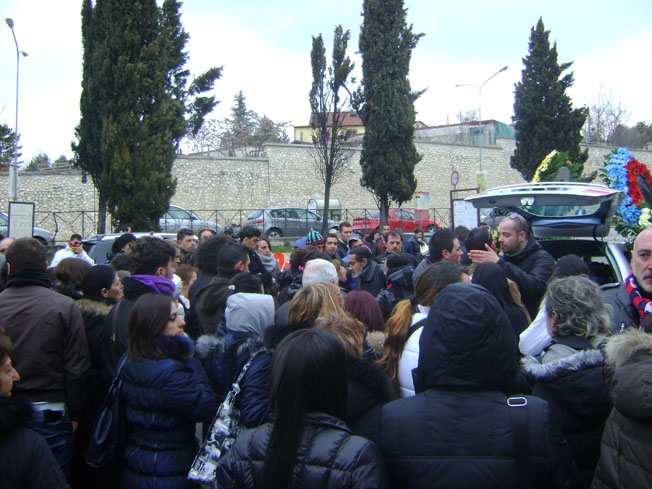 Funerali di Piero Mercoledi 23 Febbraio 2011