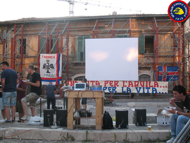 Arrostata 17 Luglio 2011 in centro storico ( piazza S. Maria Paganica )