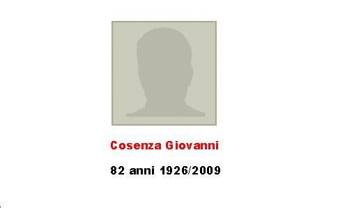 Cosenza Giovanni
