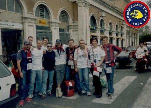 Paternò-L\'Aquila 2003-2004 serie C1 (alla stazione di Catania con gli amici catanesi)