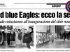 Inaugurazione della seconda sede in centro storico, in via Santa Giusta dei Red Blue Eagles L\'Aquila 1978 14 Marzo 2001