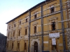 Università dell\'Aquila Palazzo Carli  (facoltà di lettere) in centro storico in Via Cascina dopo il terremoto Aprile 2013