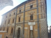 Università dell'Aquila Palazzo Carli  (facoltà di lettere) in centro storico in Via Cascina dopo il terremoto Aprile 2016