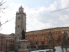 Piazza Palazzo, sullo sfondo il palazzo comunale Regina Margherita e la torre civica Aprile 2015
