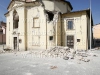 Chiesa della Concezione a Paganica dopo il terremoto