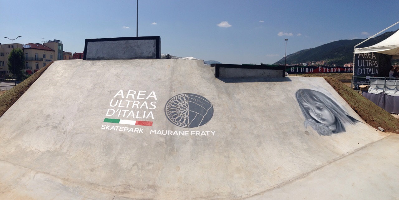 Area Ultras d'Italia Skatepark Maurane Fraty