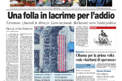 Corriere delle sera Sabato 11/04/2009