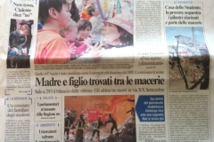 Il Messaggero edizione Abruzzo Domenica 12/04/2009