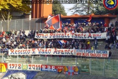 33° anno Red Blue Eagles L\'Aquila 1978...Domenica 30/11/2011