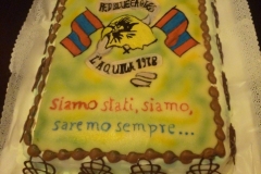 Cena celebrativa dei 33 anni del gruppo Red Blue Eagles L'Aquila 1978...Venerdi 21/10/2011