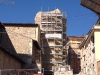 Chiesa di S.Pietro dopo il terremoto (particolare del campanile distrutto) Aprile 2014