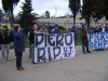 Striscione degli Ultras Termoli presenti al funerale di Piero Mercoledi 23 Febbraio 2011