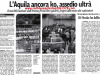 Dura contestazione e conseguente assedio alla squadra e alla società de L'Aquila calcio al termine di L'Aquila-Atessa serie D 16 Maggio 2010