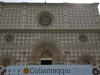 Basilica di S. Maria di Collemaggio dopo il terremoto Aprile 2016
