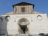 Facciata della Chiesa di S. Domenico dopo il terremoto Aprile 2015