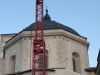 Cupola e campanile della Basilica di S.Bernardino dopo il terremoto Aprile 2017