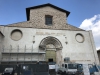 Facciata della Chiesa di S. Domenico dopo il terremoto Aprile 2017