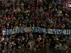 Striscione in memoria di Nicola Mezzacappa anno 2001