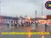Red Blue Eagles L\'Aquila 1978 a Pontedera insieme agli Ultras Granata Pontedera 1979 uniti nel ricordo di Nicola Mezzacappa e nel protestare all\'esterno dello stadio contro la tessera del tifoso!  