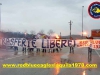 Red Blue Eagles L\'Aquila 1978 a Pontedera insieme agli Ultras Granata Pontedera 1979 uniti nel ricordo di Nicola Mezzacappa e nel protestare all\'esterno dello stadio contro la tessera del tifoso!