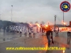 Red Blue Eagles L\'Aquila 1978 a Pontedera insieme agli Ultras Granata Pontedera 1979 uniti nel ricordo di Nicola Mezzacappa e nel protestare all\'esterno dello stadio contro la tessera del tifoso!  
