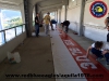 Preparazione coreografia realizzata interamente a mano per i quarti di finale play off: L\'Aquila-Pisa (serie C1)