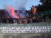 L'Aquila-Ancona 6 Febbraio 2016. Striscione esposto dopo la penalizzazione di 13 punti arrivata in settimana. Non è ancora finita, quando c'è una meta anche il deserto diventa strada, lottate su ogni pallone, credeteci in ogni singola partita...è appena iniziata la salita "