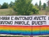 Inaugurazione parco inclusivo "Parcobaleno" di scoppito 20 Agosto 2015: Giorni cosi lasciano una cicatrice, Chiara e Antonio avete guardato avanti per donare a tutti una storia felice 20 Agosto 2016: Emanuele ci guarda dall'alto, non servono parole, questi momenti riempiono il cuore!