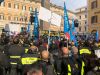 Striscione per i vigili del fuoco. " Basta cordoglio da morti vogliamo rispetto da vivi" 19 Novembre 2019