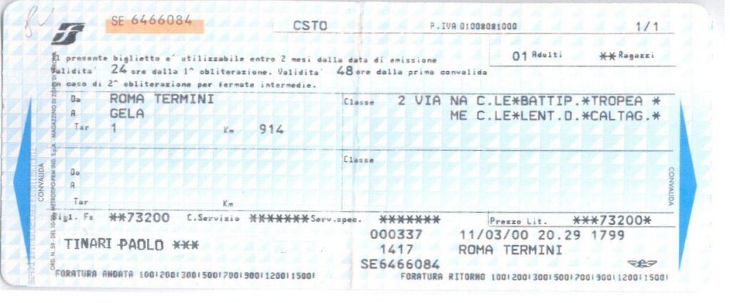 ticket